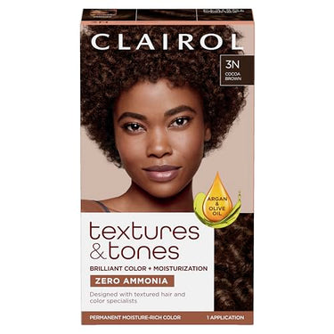 Clairol Textures & Tones 3N Cocoa Brown - ANNS BEAUTY SUPPLY